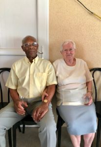 Couples therapy clients with a beautiful connection